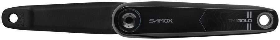 Samox Gold TM-1 Crankset - 160mm, 8-Bolt, Direct Mount, 28.99mm (DUB Type) Spindle, 55mm Chainline, Black