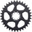 Samox Gold Direct Mount Chainring - 42t, 8-Bolt, 3mm Offset, Aluminum, Sandblast Anodized Black