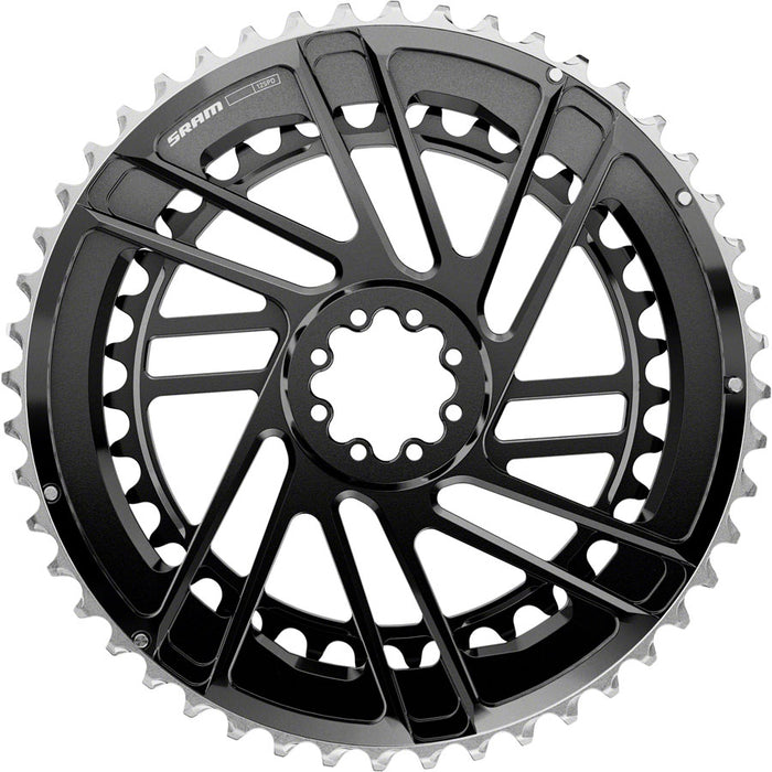 SRAM Force 2x Chainring Kit - 46/33t, 2x12-Speed, 8-Bolt, Direct Mount, Black, E1
