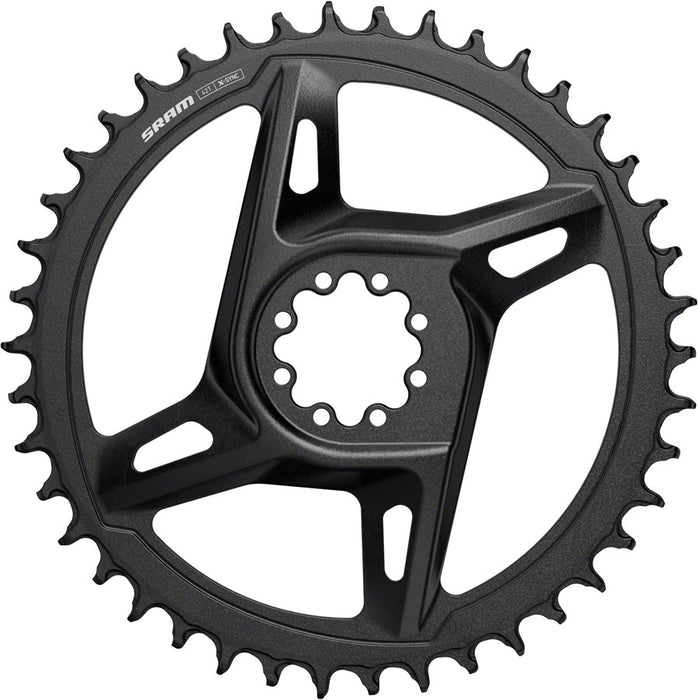 SRAM Rival X-Sync Direct Mount Road Chainring - 42t, 12-Speed, 8-Bolt Direct Mount, 6.5mm Offset, Black, E1