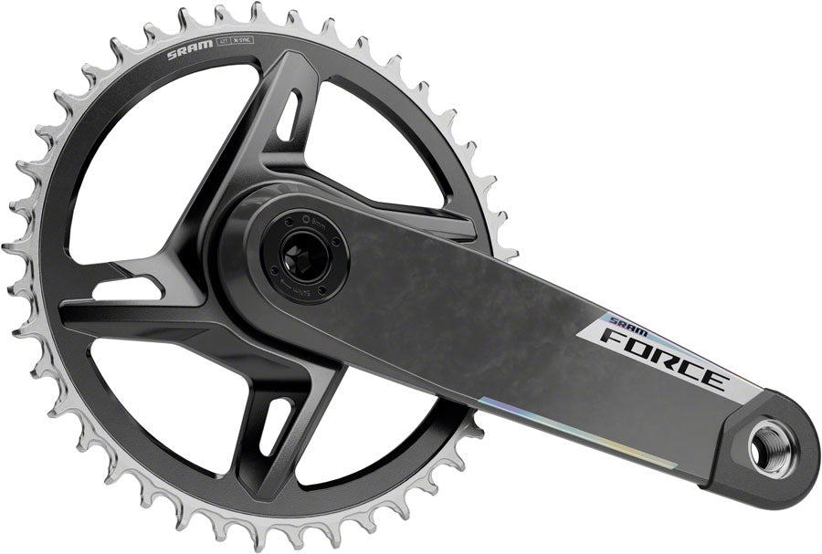 SRAM Force 1x XPLR Wide Crankset - 170mm, 12/13-Speed, 42t, 8-Bolt Direct Mount, DUB Spindle, Carbon, E1
