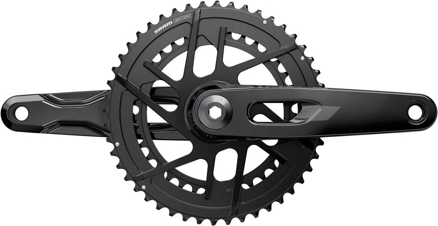 SRAM Rival Crankset - 165mm, 12-Speed, 48/35t, 8-Bolt Direct Mount, DUB Spindle, Black, E1