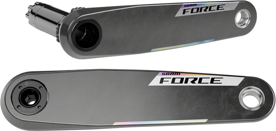 SRAM Force 1x XPLR Wide Crank Arm Assembly - 175mm, 12/13-Speed, 8-Bolt Direct Mount, DUB Spindle, Carbon, E1