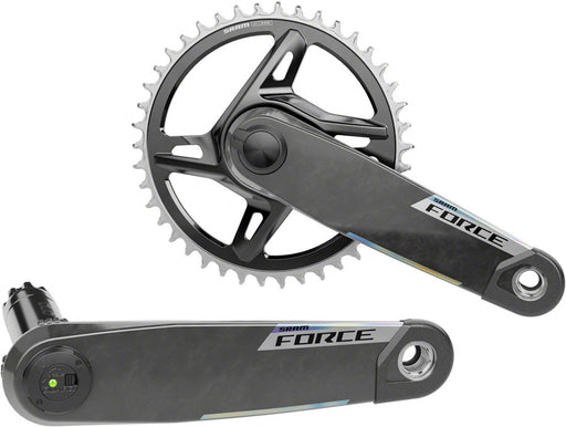 SRAM Force 1x XPLR AXS Power Meter Wide Crankset - 172.5mm, 12/13-Speed, 42t, 8-Bolt Direct Mount, DUB PM Spindle, Carbon, E1