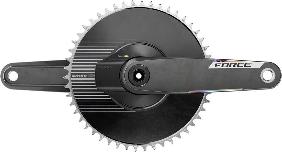 SRAM Force 1 AXS Power Meter Crankset - 165mm, 12-Speed, 50t Aero PM Chainring, 8-Bolt Direct Mount, DUB Spindle, Carbon, E1