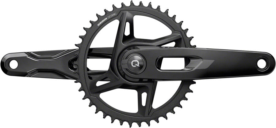 SRAM Rival 1x XPLR AXS Power Meter Wide Crankset - 160mm, 12/13-Speed, 42t, 8-Bolt Direct Mount, DUB PM Spindle, Black, E1