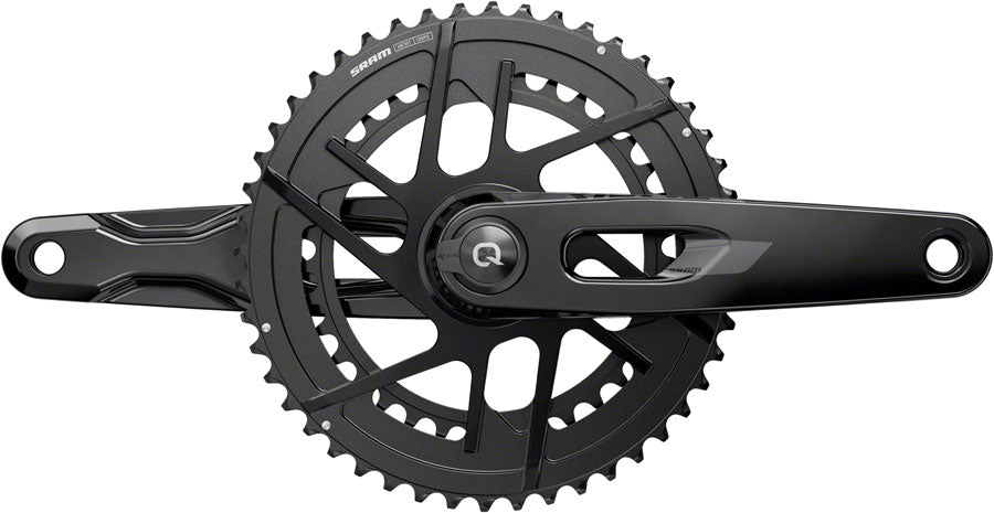 SRAM Rival AXS Power Meter Crankset - 165mm, 12-Speed, 48/35t, 8-Bolt Direct Mount, DUB PM Spindle, Black, E1