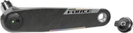 SRAM Force AXS Wide Left Crank Arm and Power Meter Spindle Assembly - 160mm, 12/13-Speed, DUB PM Spindle, Carbon, E1