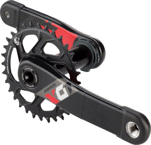 SRAM X01 Eagle Boost BB30 170mm Crankset Black/Red with 32T X-Sync 2