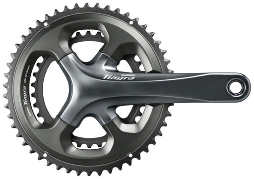 Shimano Tiagra FC-4700 Crankset - 170mm, 10-Speed, 48/34t, 110 Asymmetric BCD, Hollowtech II Spindle Interface, Gray