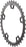 SRAM 11-Speed 36T 110mm BCD YAW Chainring Black, Use with 46 or 52T