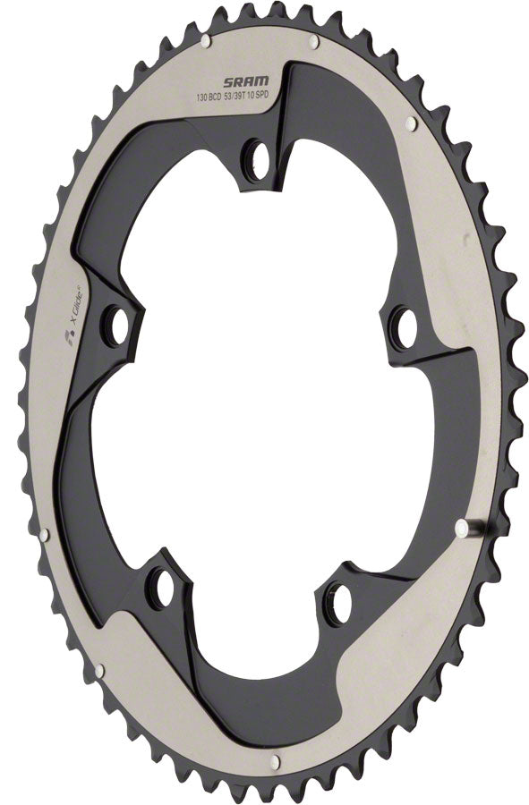 SRAM Red Yaw 53T 10-Speed Non-Hidden Bolt Chainring Use with 39T