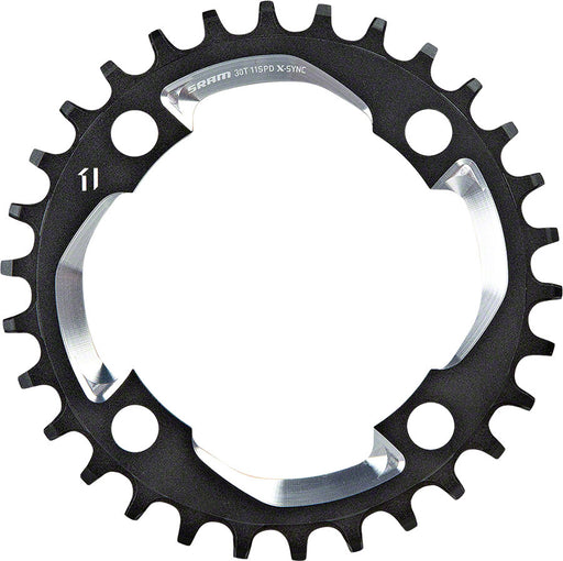 SRAM X-Sync 30 Tooth 94mm BCD 4-Bolt Chainring fits 10- and 11-Speed SRAM