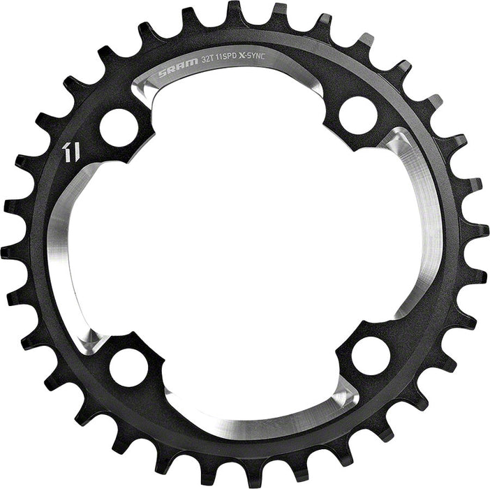 SRAM X-Sync 32 Tooth 94mm BCD 4-Bolt Chainring fits 10- and 11-Speed SRAM