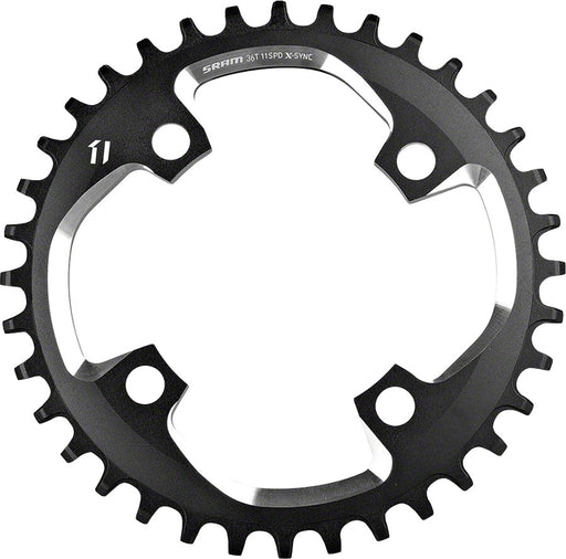 SRAM X-Sync 36 Tooth 94mm BCD 4-Bolt Chainring fits 10- and 11-Speed SRAM