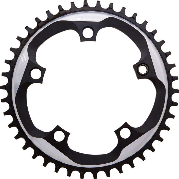 SRAM X-Sync Chainring 54 Teeth 130mm Chainring Polished Gray/Matte Black