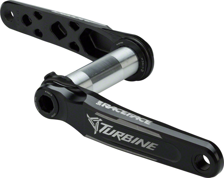 Race Face Turbine CINCH Crank Arm Set: 175mm Black