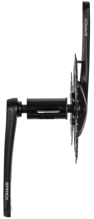 Samox G3s Crankset - 175mm, 9-10 Speed, 48/32t, 104/64bcd, JIS Square Taper, Black