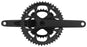 Samox G3s Crankset - 175mm, 9-10 Speed, 48/32t, 104/64bcd, JIS Square Taper, Black