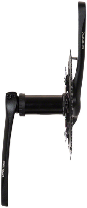 Samox R3 Crankset - 175mm, 11-Speed, 50/34t, 110 bcd, 24mm Spindle, Black