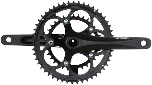 Samox R3 Crankset - 175mm, 11-Speed, 50/34t, 110 bcd, 24mm Spindle, Black