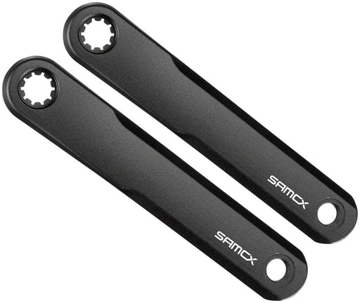 Samox E3 BO Ebike Crank Arm Set - 155mm, Bosch GEN 3 (BNI Spindle), 5mm offset, Black