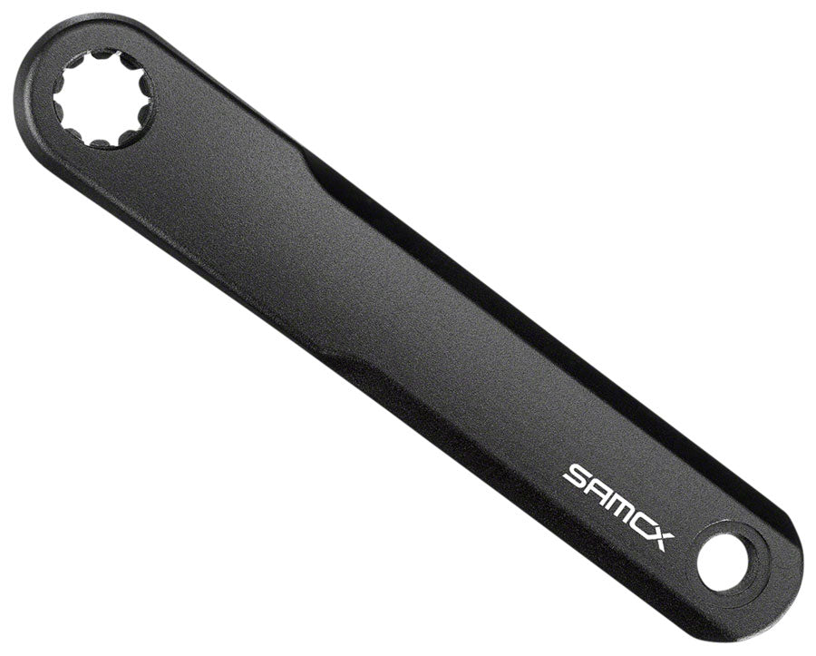 Samox E3 BO Ebike Crank Arm Set - 165mm, Bosch GEN 2/ Yamaha (ISIS Spindle), 15mm offset, Black
