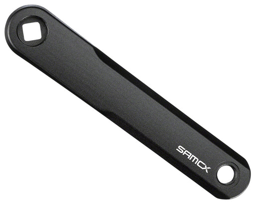 Samox E3 SH Ebike Crank Arm Set - 155mm, JIS Square Taper, 5mm offset, Black