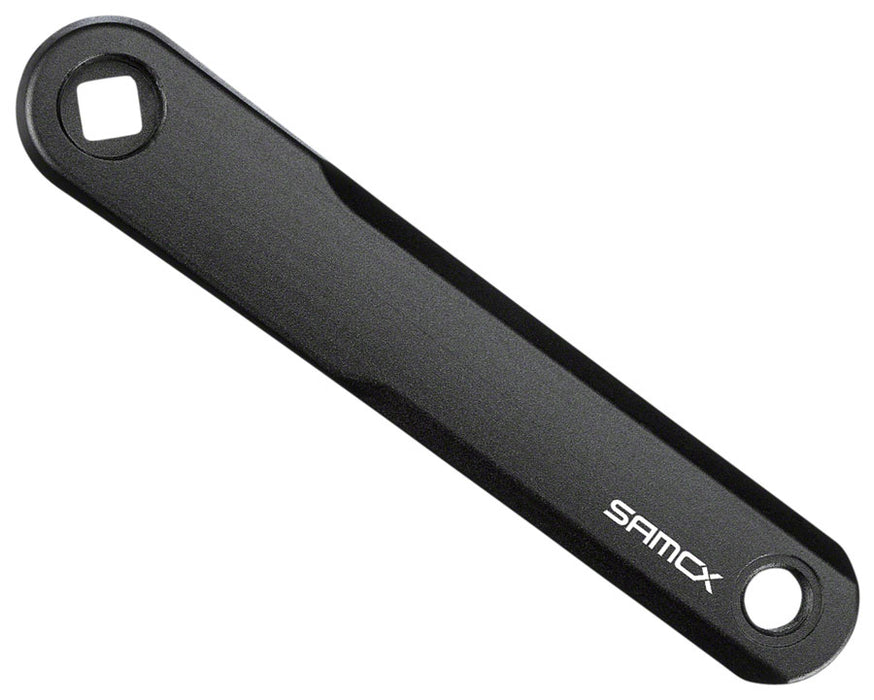 Samox E3 SH Ebike Crank Arm Set - 155mm, JIS Square Taper, 5mm offset, Black