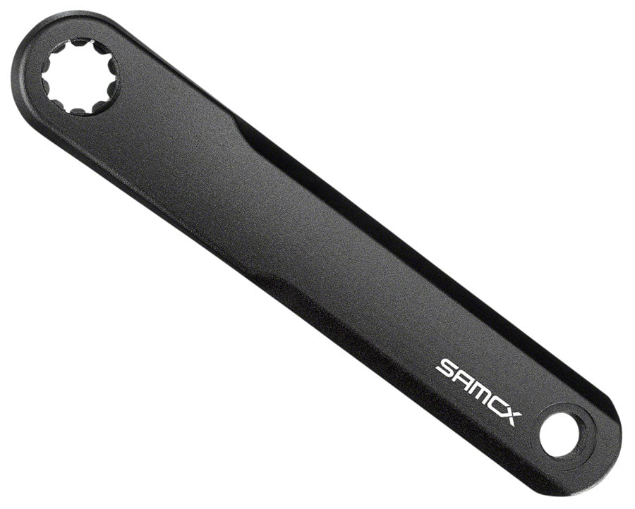 Samox E3 BR Ebike Crank Arm Set - 155mm, Specialized w/BROSE (ISIS Spindle), 0mm offset Right / 5mm offset Left, Black