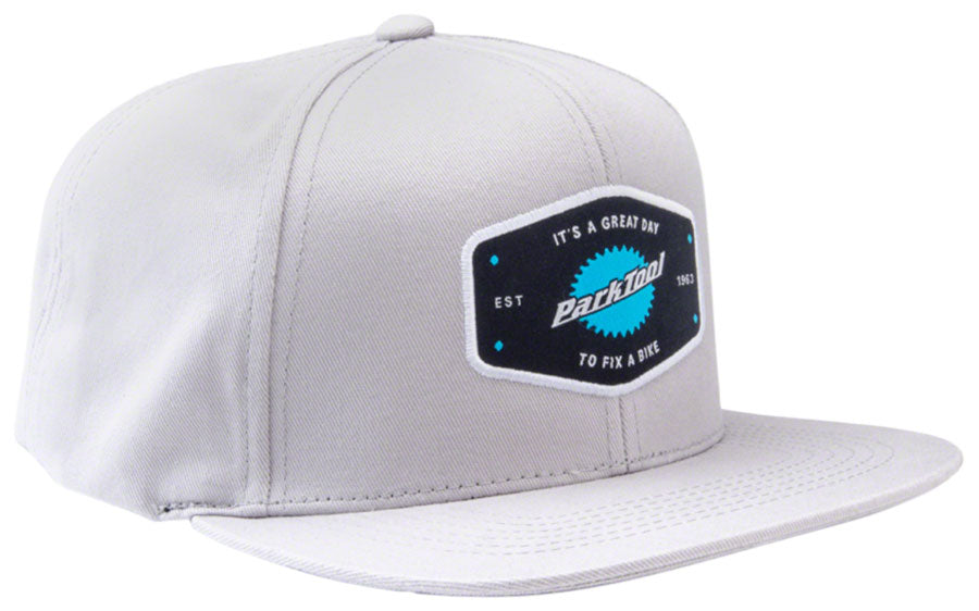 Park Tool Light Gray Snapback Hat