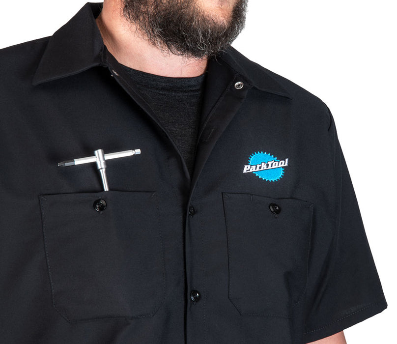 Park Tool Mechanic's Shirt, MS-3, XL, Black