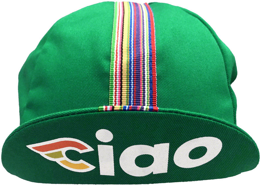 Cinelli Cycling Cap, Ciao Green