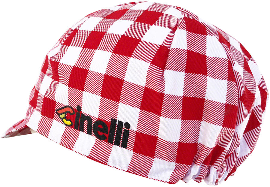 Cinelli Cycling Cap, Ciao, Italia, Red/White