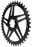 Wolf Tooth Components 8-Bolt Road/Gravel Chainring (Flat Top), 42T - Blk