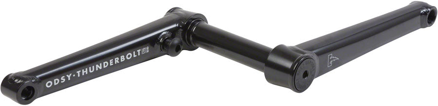 Odyssey Thunderbolt+ Crankset - 165mm, Right Hand Drive, Rust Proof Black
