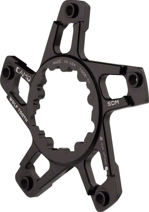 Wolf Tooth Components CAMO SRAM Direct Mount Boost Spider -5mm Offset