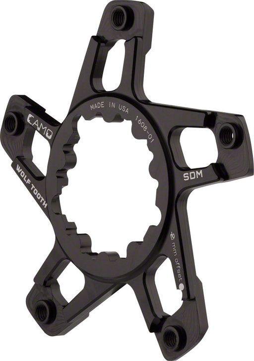 Wolf Tooth Components CAMO SRAM Direct Mount Flat Spider -2mm Offset