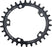 Wolf Tooth CAMO Aluminum Elliptical Chainring - 32t, Wolf Tooth CAMO Mount, Drop-Stop B, Black