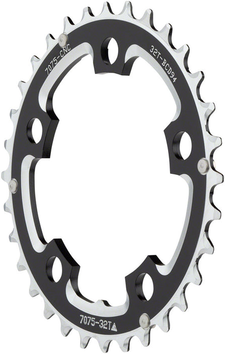MSW Multi Speed 32t x 94mm Middle Chainring Black
