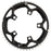 MSW Multi Speed 50t x 110mm Outer Chainring Black