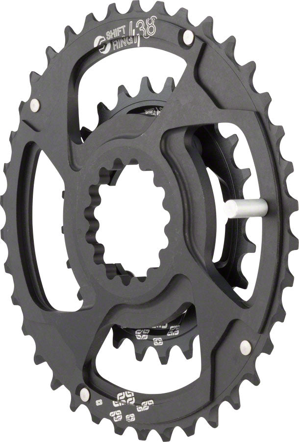 e*thirteen 24-38t Shiftring Set Direct Mount Black