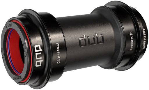 SRAM DUB Wide BB30 Ceramic Bottom Bracket - BB30 68/73mm, 73 Road-Wide, Black