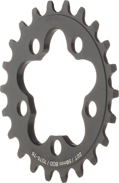MSW Chainring - 22T, 58mm BCD, Inner, Black