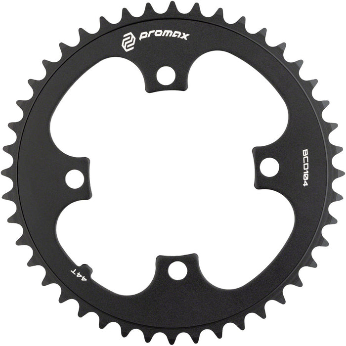 Promax 4-Bolt Chainring - 44t, 104 BCD, Black