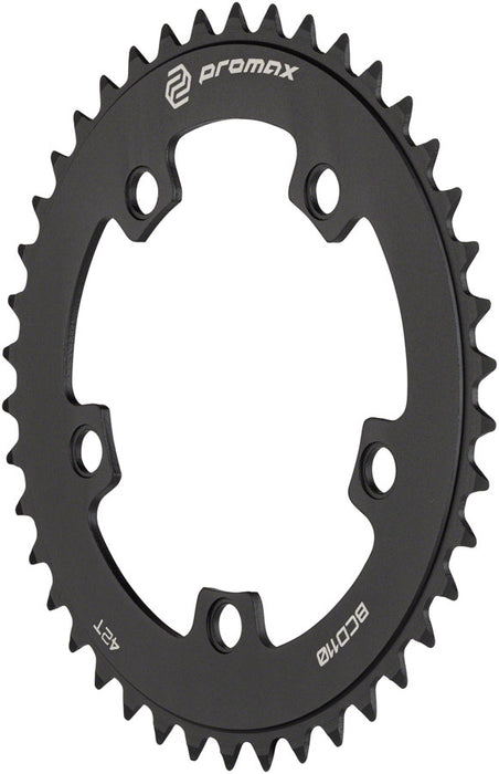 Promax 5-Bolt Chainring - 42t, 110 BCD, Black