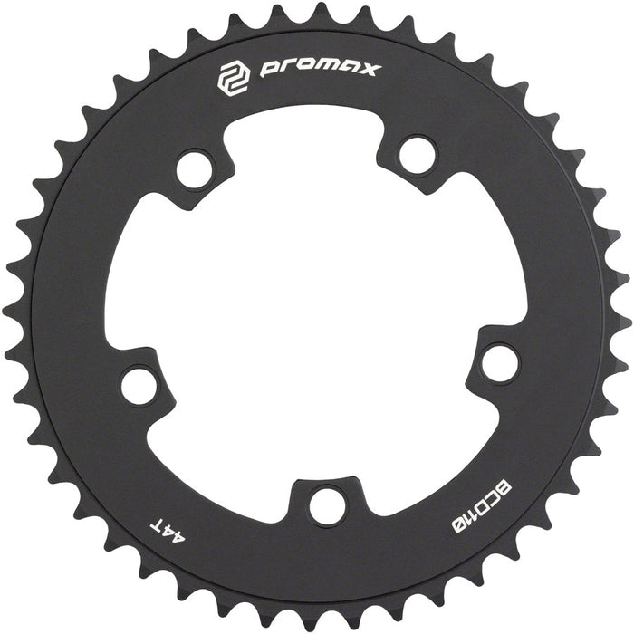 Promax 5-Bolt Chainring - 44t, 110 BCD, Black