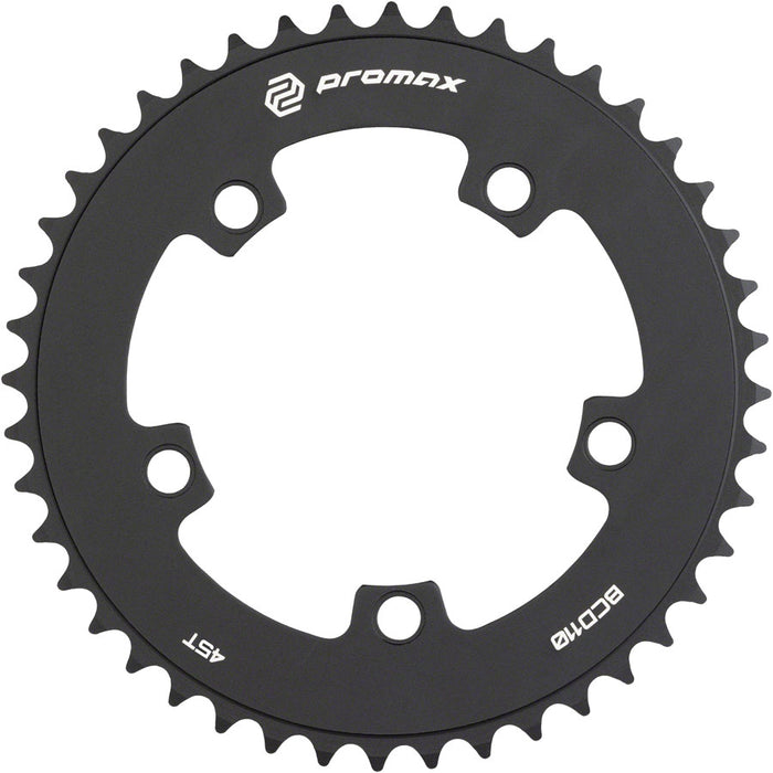 Promax 5-Bolt Chainring - 45t, 110 BCD, Black