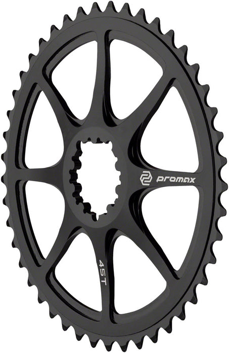 Promax Direct Mount, 45t Chainring Black