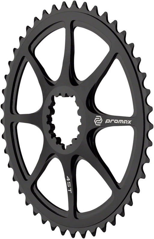 Promax Direct Mount, 45t Chainring Black